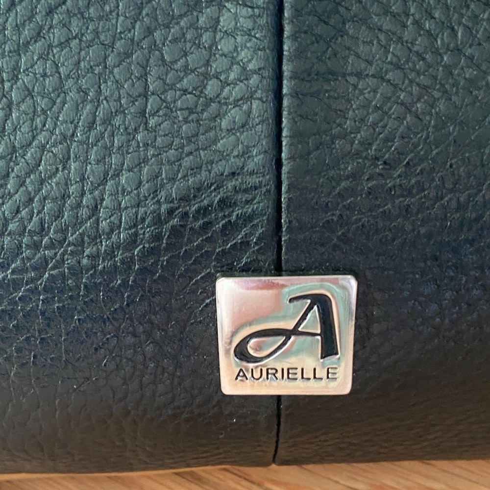 Aurielle Black and Tan Tote Bag - Picture 2 of 7